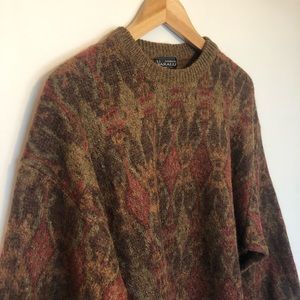 Vintage Italian Oversized Dad Knit Sweater